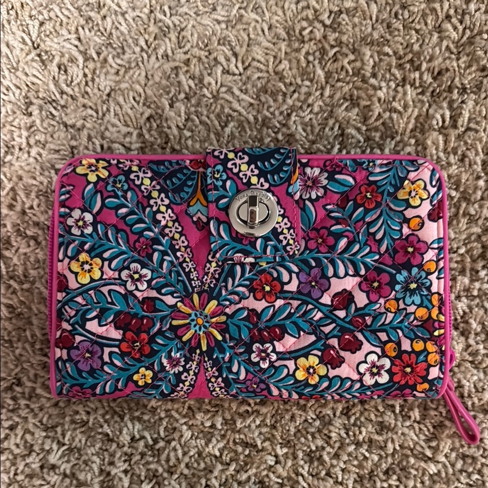Floral Pink Wallet